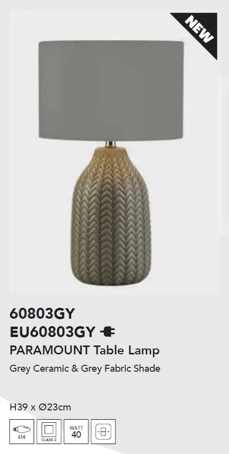 Veioza/Lampa de masa design decorativ Paramount