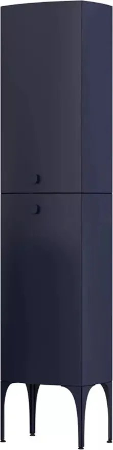 Dulap inalt suspendat Oristo Louis bleumarin 2 usi 47 cm