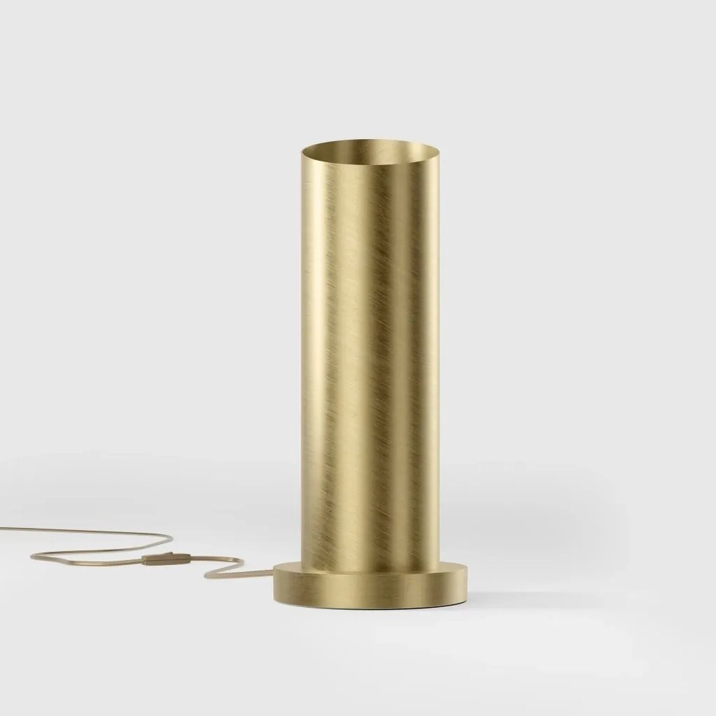 Lampa de masa tubulara din alama personalizabila Venere