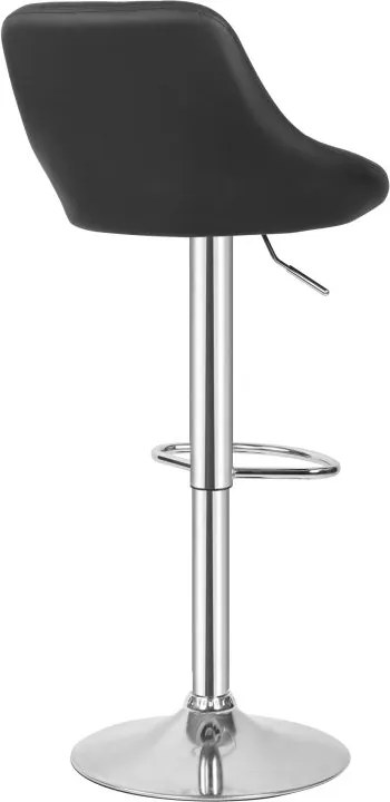 MIADOMODO Scaun de bar 2pcs, fără cotieră, negru