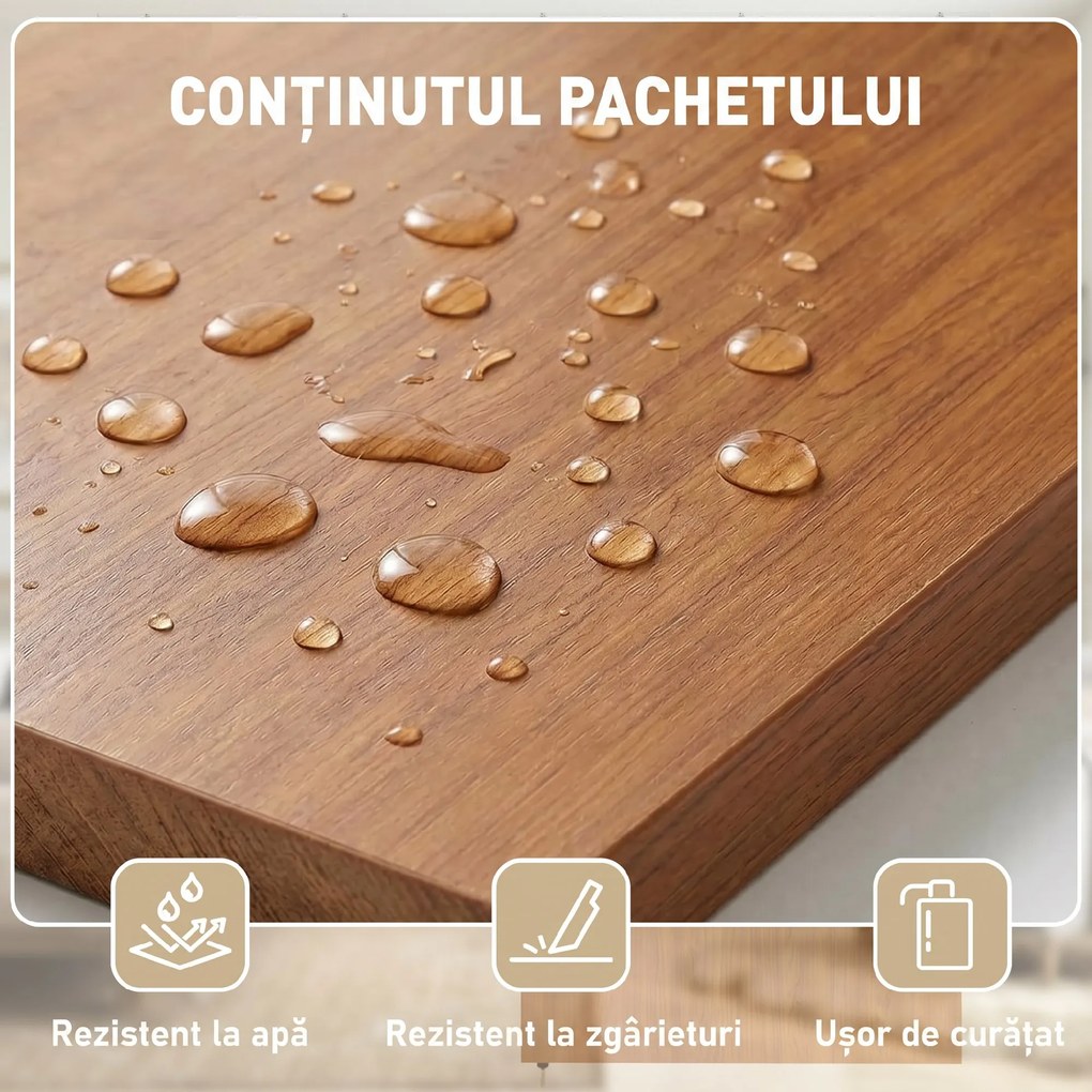 HOMCOM Ușă Culisantă de Interior 75x210 cm, Șină Silențioasă din Aliaj de Aluminiu, Kit Accesorii, Ghidaj, Ușă de Interior Stil Minimalist, din MDF, Impermeabilă, pentru Bucătărie, Baie, Birou | Aosom Romania