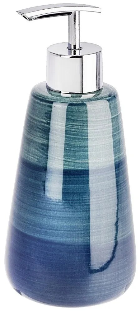 Dispenser pentru săpun lichid, gel POTTERY PETROL, WENKO, turcoaz