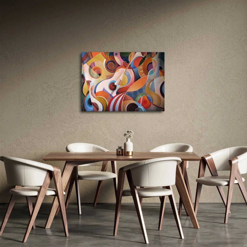 Tablou - Abstract muzical (70x50 cm)