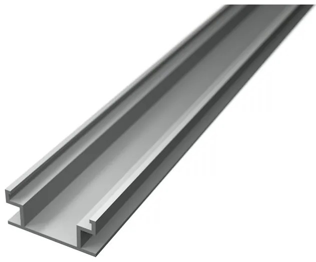 Profil Banda LED de Pardoseala, Incastrat (ST), Aluminiu + Alb, 2m