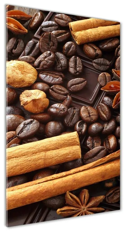 Imagine de sticlă Ciocolata neagra