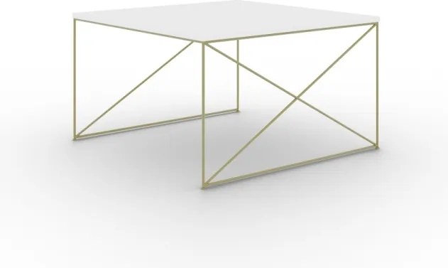 Masuta de cafea, Nelia, ADRK Furniture (Culoare: Auriu / Sonoma)