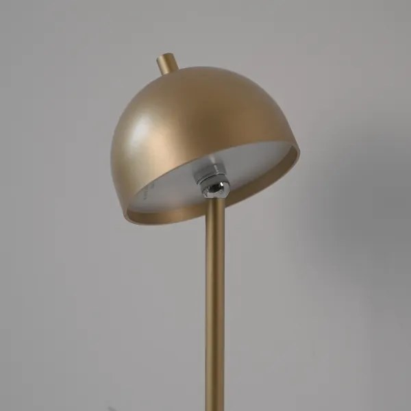 Schöner Wohnen 19244-12 - Lampă de masă LED dimabilă BELLIS, 2,5W/5V, IP54, aurie