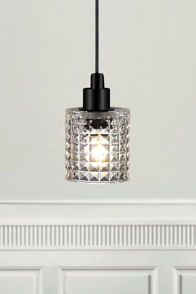 Pendul design modern Hollywood, sticla transparenta 46483000 NL