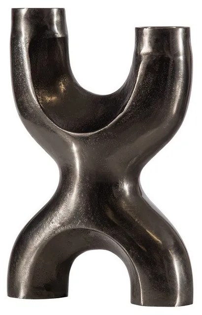 Suport metalic pentru lumânare WOOOD Don X, negru