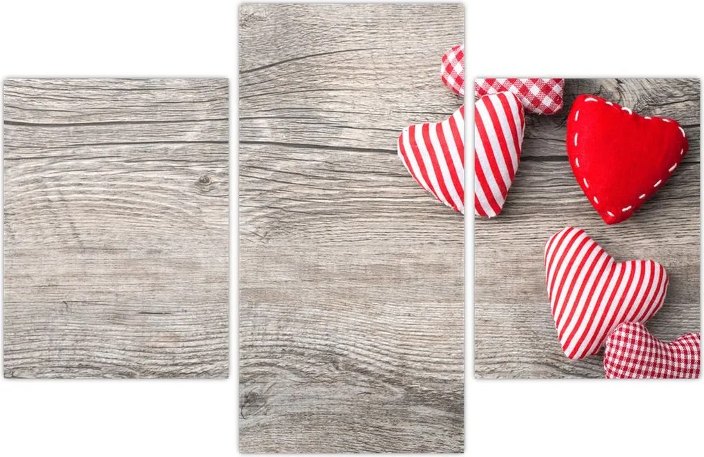 Tablou - Inimioare (90x60 cm)