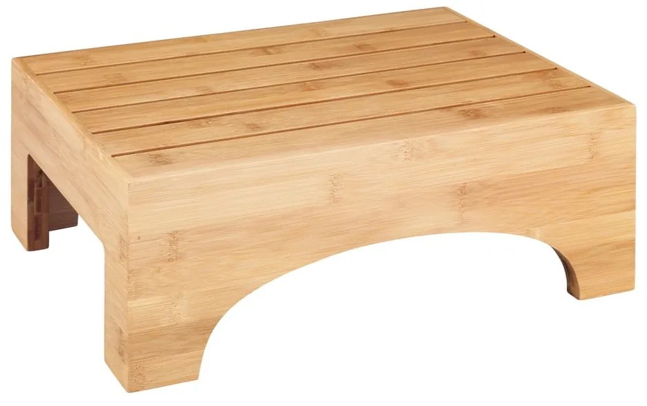 Taburet / treaptă din bambus pentru baie Wenko Bamboo
