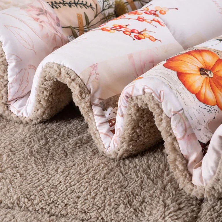 Set matlasat cu blăniţă Dual Feel NICOLETA 3 buc