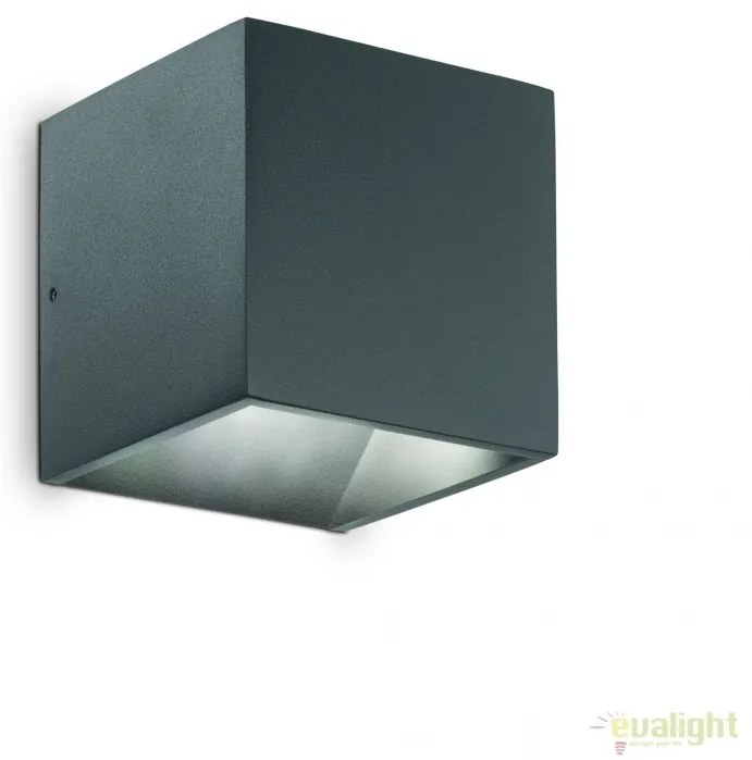 Aplica LED iluminat exterior IP54 Rubik ap 4000k ANTRACITE