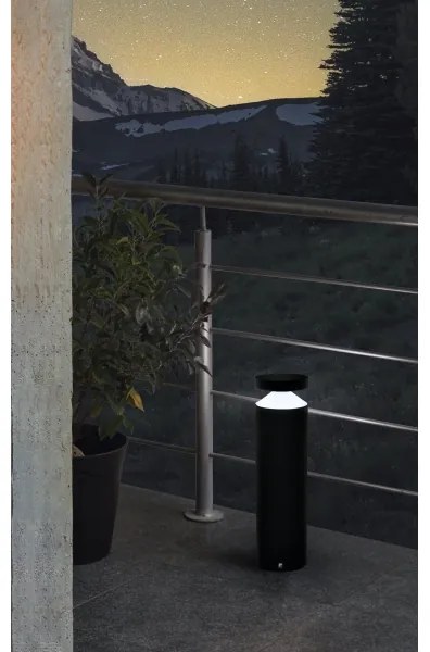 Eglo 97632 - Lampă LED de exterior MELZO LED/11W/230V, neagră, 450 mm, IP65