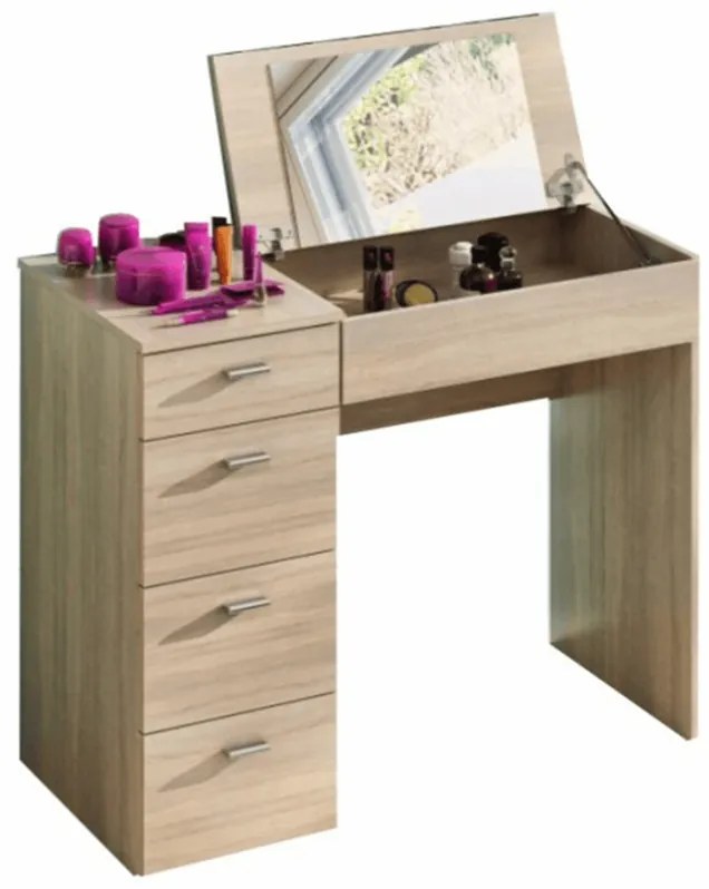 Toaletă Belina, stejar sonoma, 90 x 42 x 83 cm