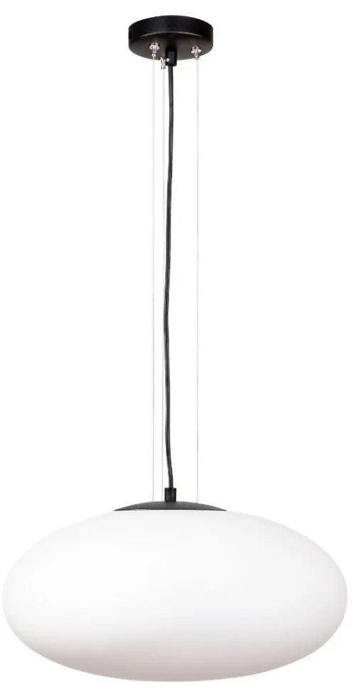 Lustra suspendata moderna Omi negru, 40cm
