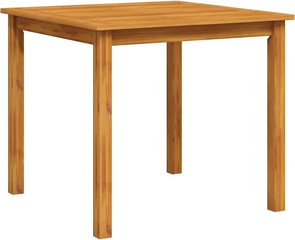 vidaXL Masă de grădină, 85 x 85 x 74 cm, lemn masiv de acacia