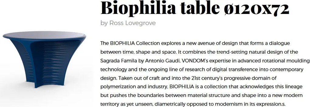 Masa exterior / interior design modern premium BIOPHILIA