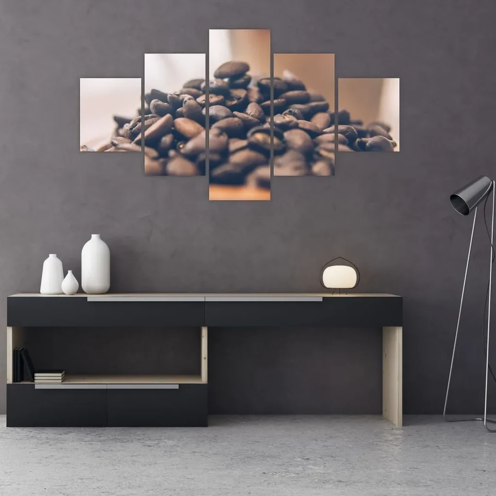 Tablou cu cafea (125x70 cm), în 40 de alte dimensiuni noi