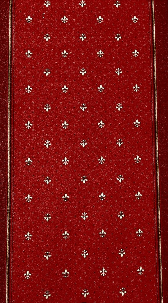 Traversa festonata, Model 1835, Rosu, Usor de intretinut