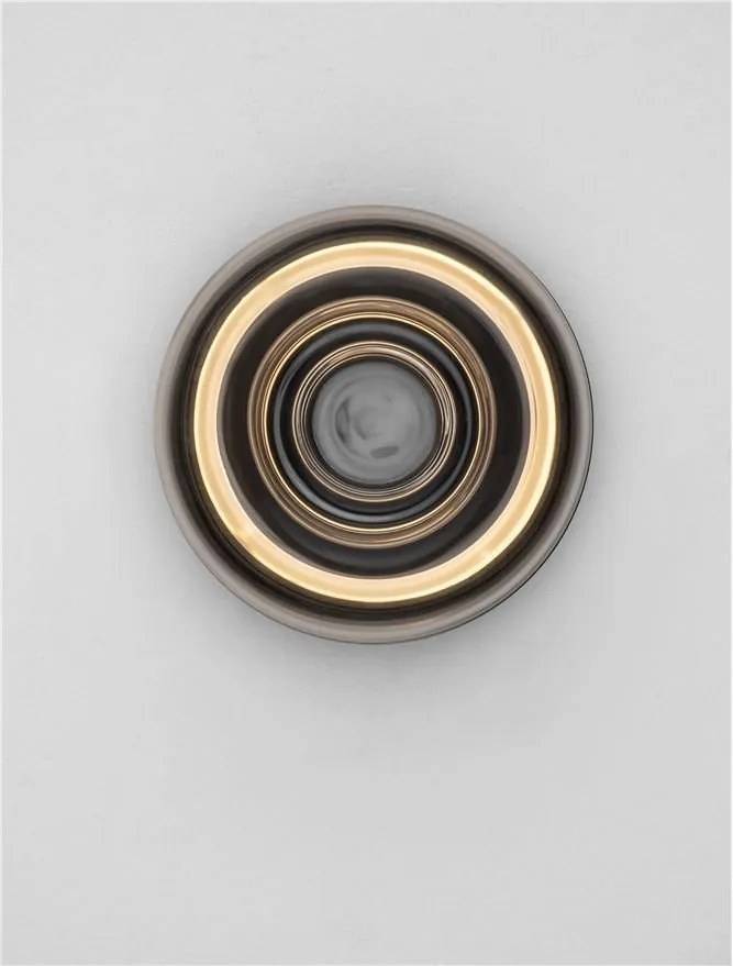 Aplica LED stil minimalist Doris negru