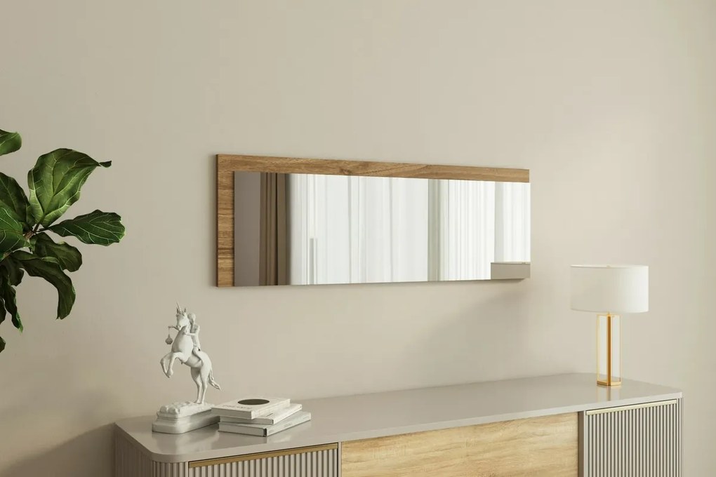 Oglinda Lariya Walnut 40 x 120 cm