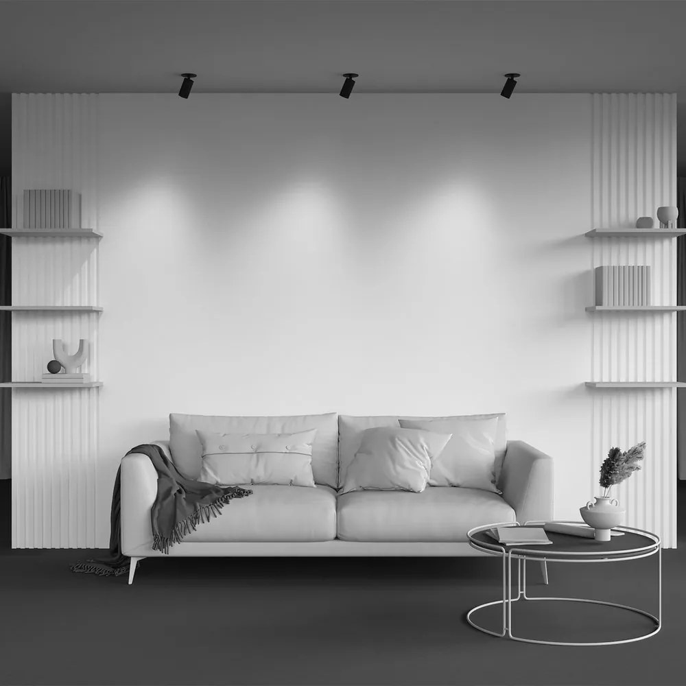 Spot incastrabil stil minimalist Calipso negru