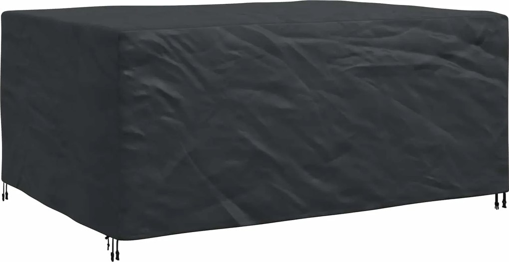 vidaXL Husă pentru mobilă Simplu Negru 240 x 160 x 100 cm 210D