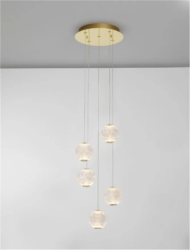 Lustra LED suspendata moderna design elegant BRILLANTE 5L