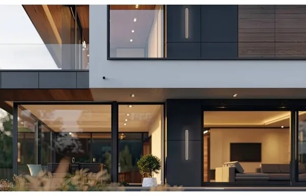 Aplică LED de exterior STICK LED/12W/230V IP65 3000K 30 cm