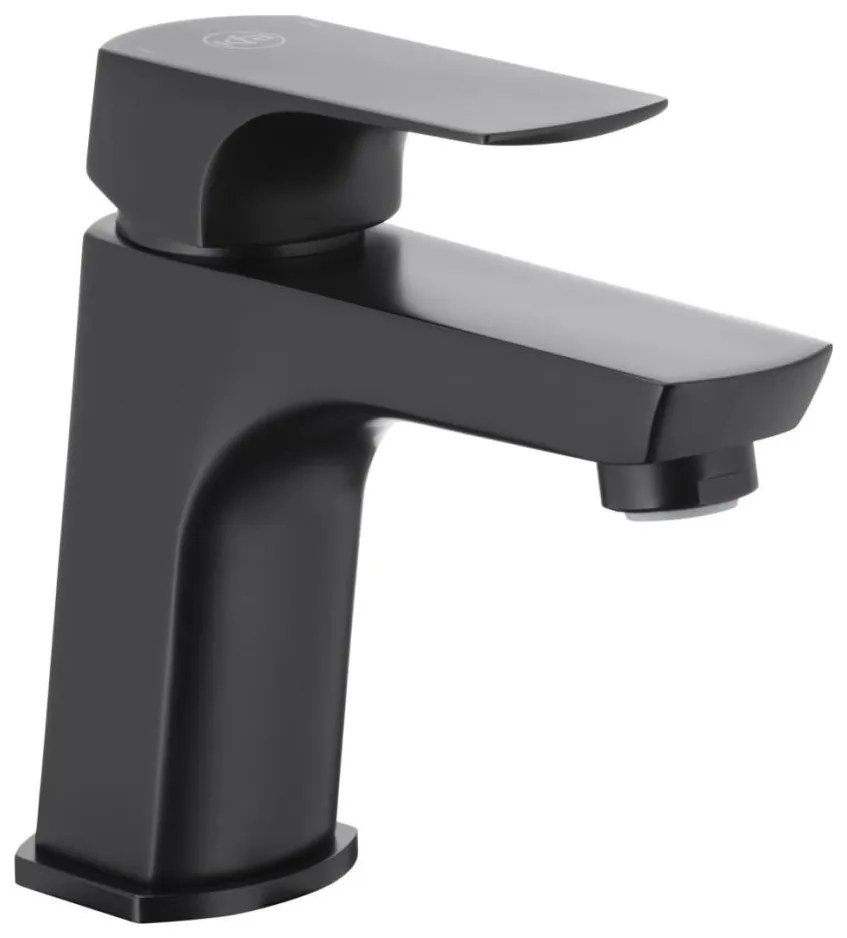 Baterie de lavoar + ventil KFA Armatura 5532-815-81 MOKAIT 13,9 cm alamă/negru mat