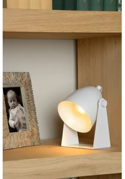 Lampă de masă Lucide 45564/01/31 CHAGO 1xE14/40W/230V alb