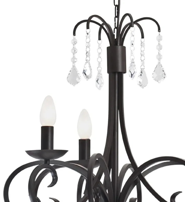 Pendul design modern Diadema negru