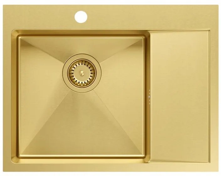 Chiuveta inox RUSSEL 116 auriu