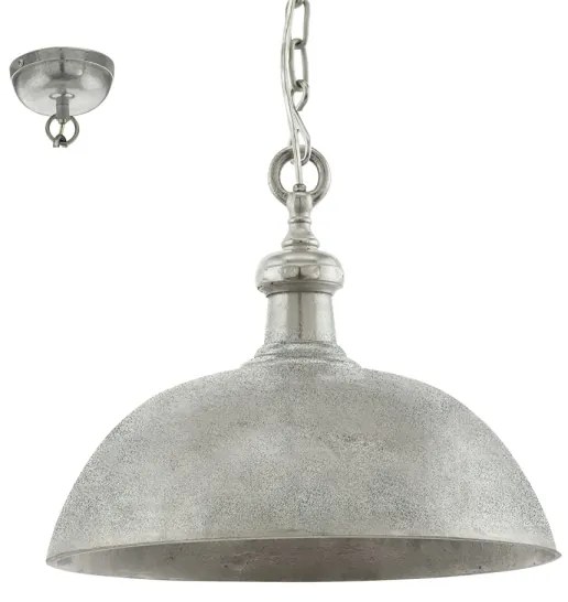 Eglo 78301 - Lustră pe cablu EASINGTON 1xE27/60W/230V
