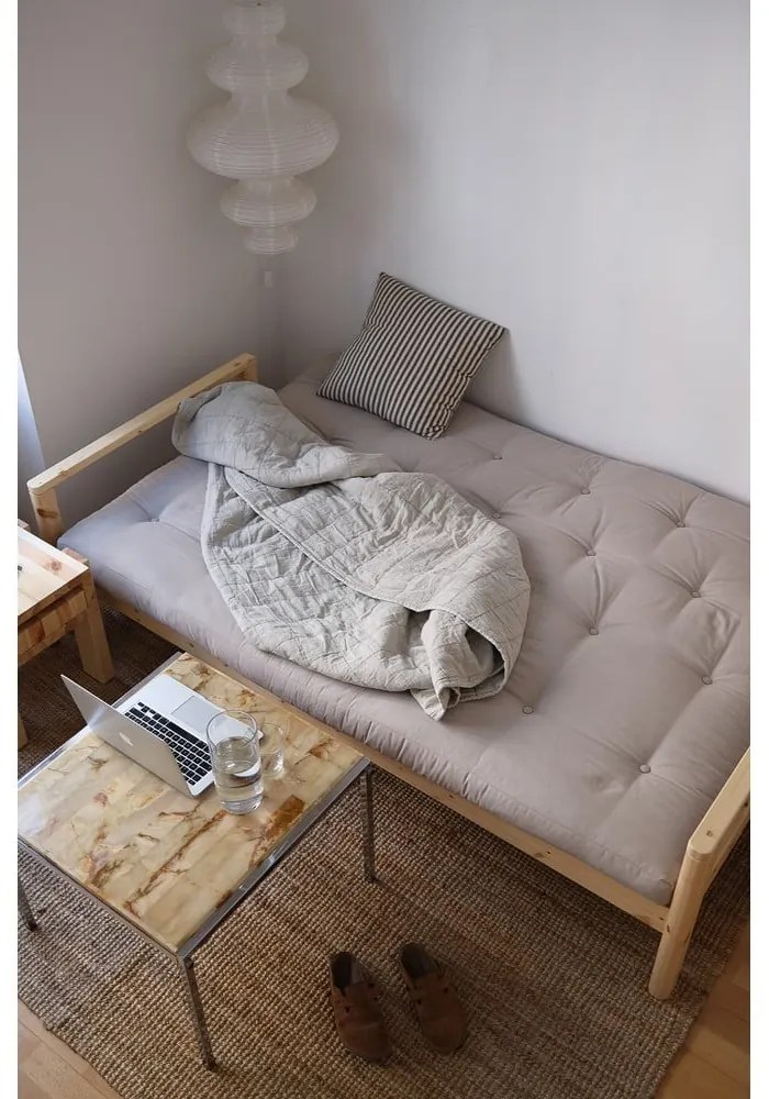 Canapea verde-închis extensibilă 205 cm Knob – Karup Design