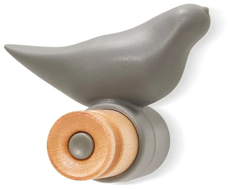 Cârlig de perete Bonami Essentials Bird, gri
