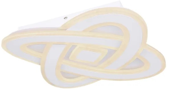 Plafonieră LED dimabilă Globo 48287-36 LARIO LED/36W/230V d. 50 cm + telecomandă