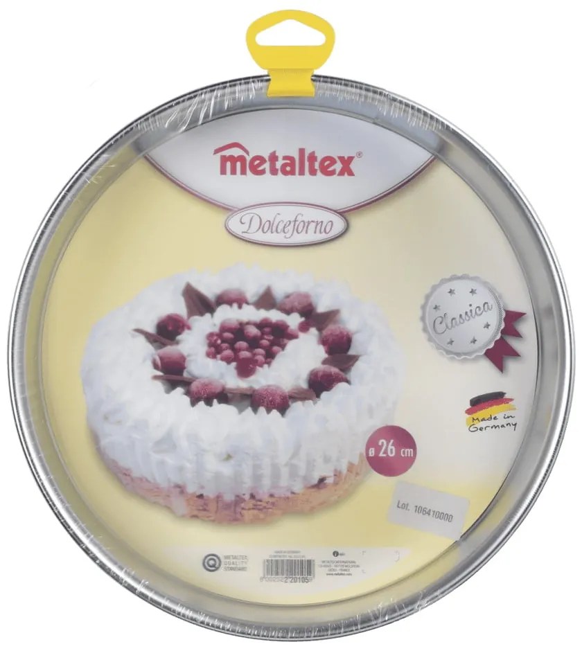 Formă de copt pentru prăjituri Metaltex Tube, ø 26 cm