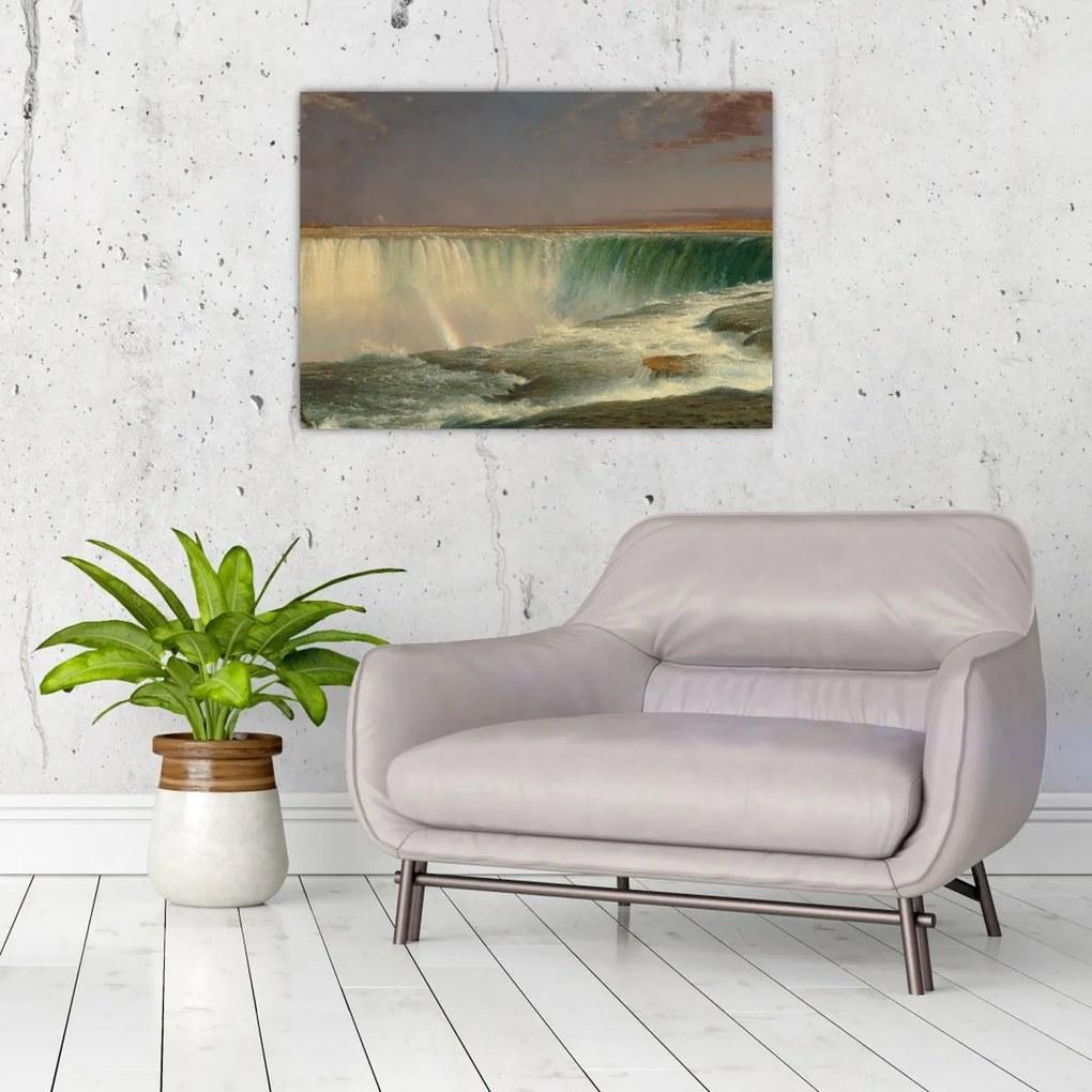 Tablou - Frederic Edwin Church, Niagara, reproducere (70x50 cm)