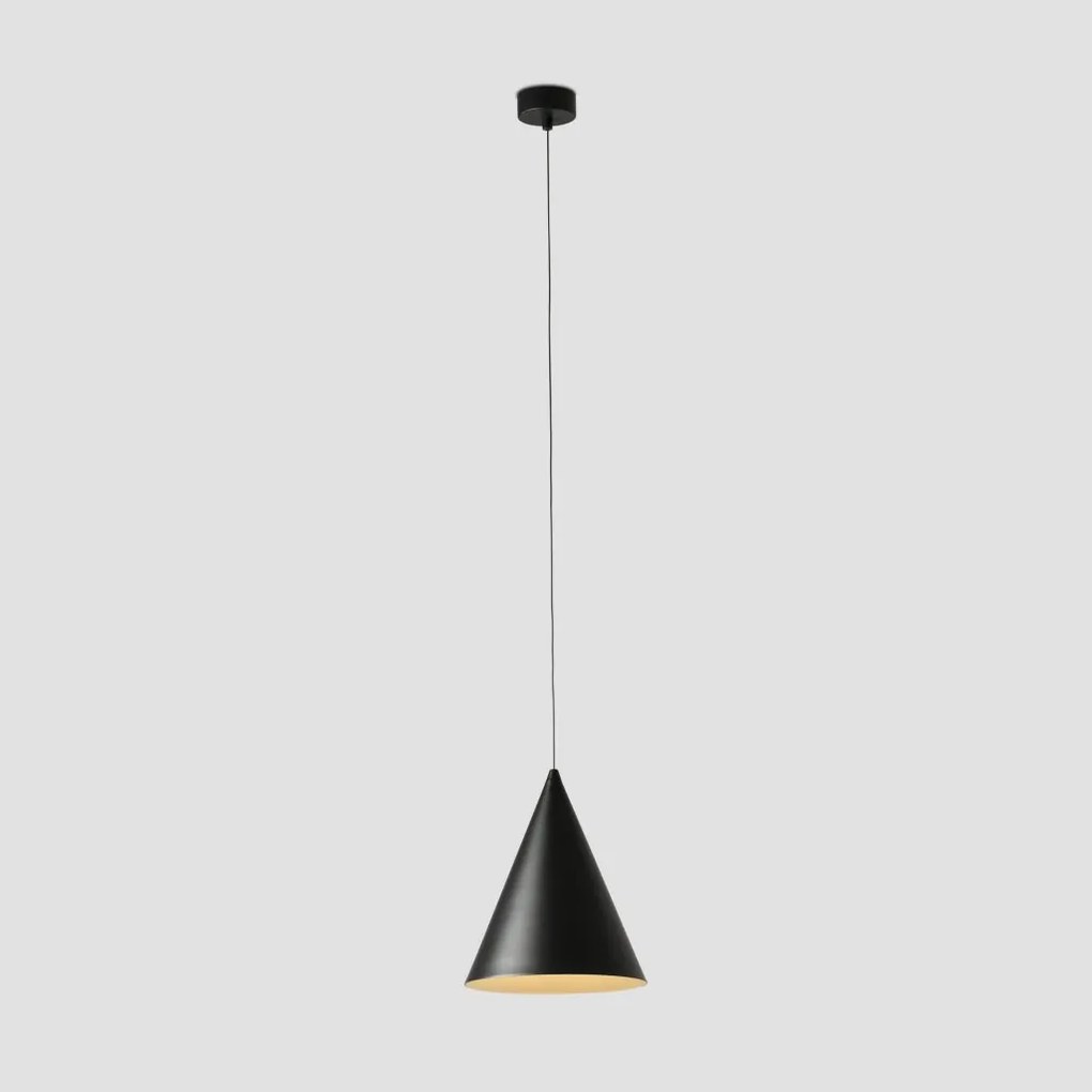 Pendul LED stil minimalist ANNA negru