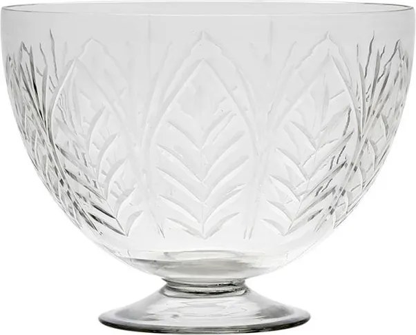 Bol de sticla , cu model 20.5 cm, Eoline