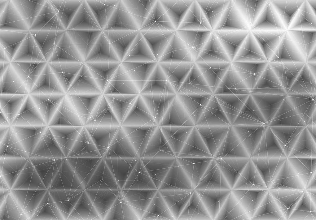 Fototapet - Triunghiuri abstracte (152,5x104 cm)
