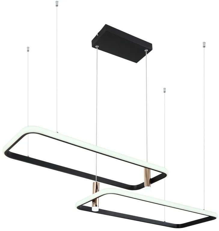 Lustra LED suspendata moderna cu telecomanda COCO 55W