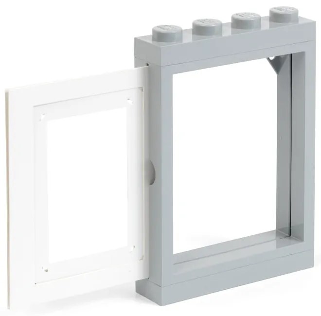 Ramă foto LEGO®, 19,3 x 26,8 cm, gri