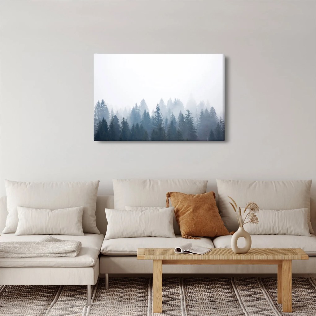 Tablou - Pădure cețoasă (90x60 cm)