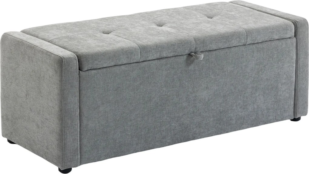 HOMCOM pouf interior taburet bancă suport capăt pat | Aosom Romania