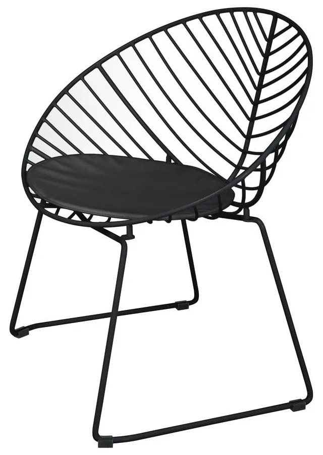 Set 2 fotolii de grădină Bonami Selection Coco, negru