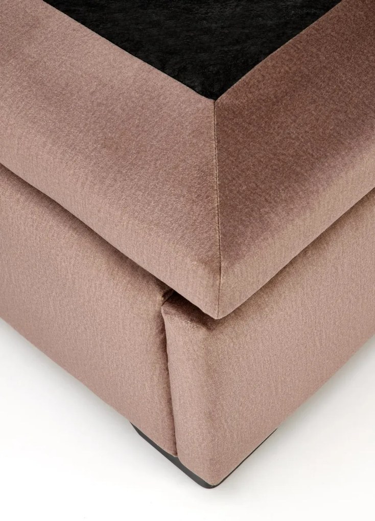 Pat tapitat Continental 2 velvet bej – 160 x 200 cm