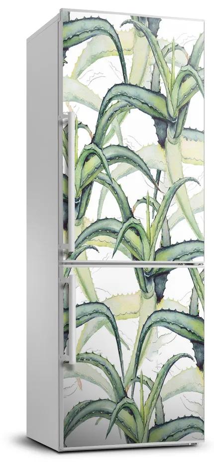 Autocolant frigider acasă Aloe